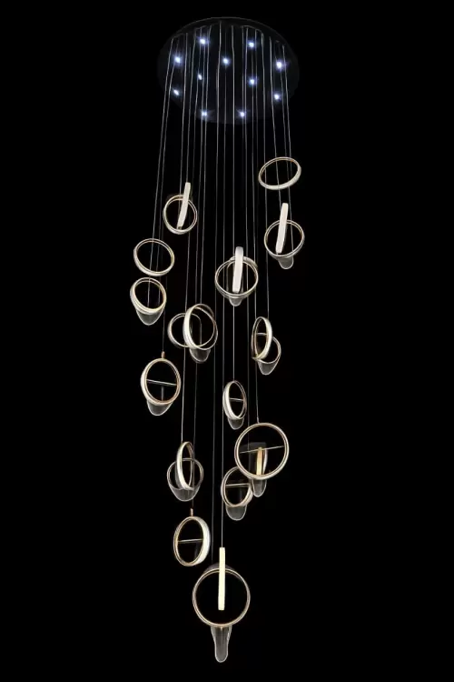 Double-Height-Chandeliers