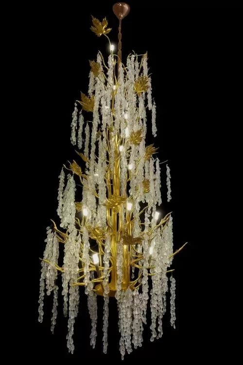 Golden-Willow-Double-Height-Chandelier