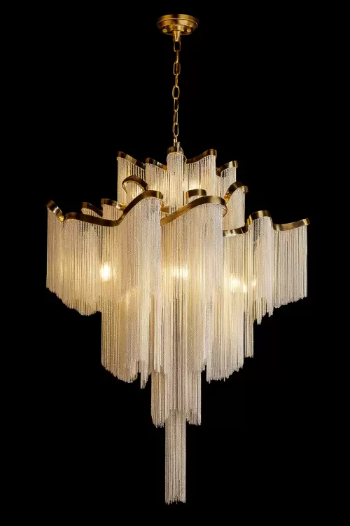 Art-Deco-Tube-Double-Height-Chandelier